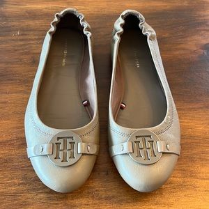 Pewter Ballet Flats